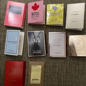 New Lots of 10 Eau de Parfume Samples For WM